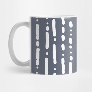 Blue white pastel summer sea ocean abstract water bubbles Mug